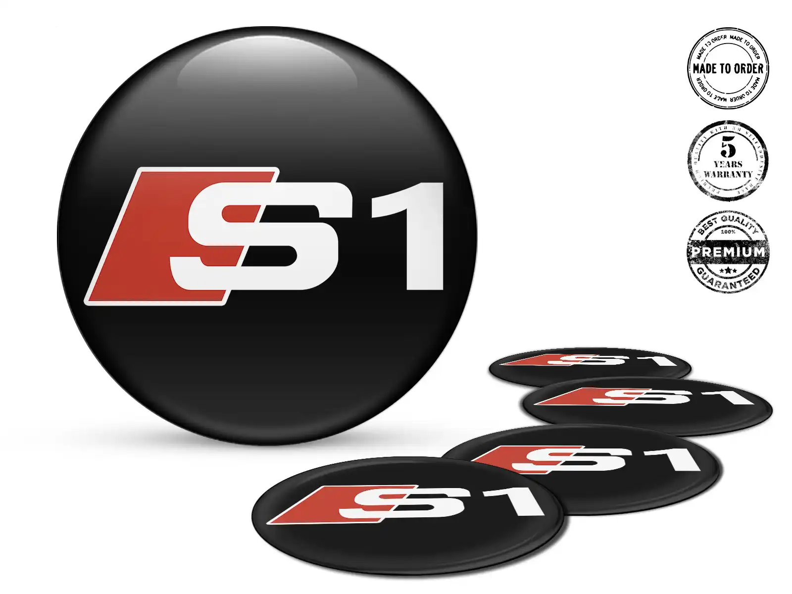Domed Sticker Logo Momentum Core